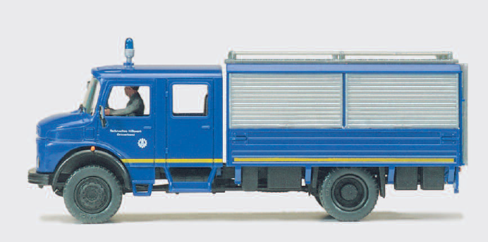 Gerätekraftwagen GKW 72. Technisches Hilfswerk THW. Mercedes-Benz LA 1113 B/42. Fertigmodell