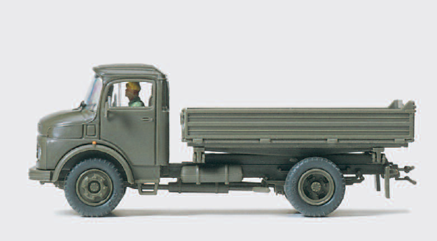 Dreiseitenkipper. Standortverwaltung. Bundeswehr. Bundesrepublik Deutschland. Mercedes-Benz LK 911 B. Fertigmodell