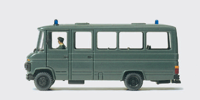 Gruppenkraftwagen Grukw III (Kfz 40/1) MB L 508 DG. Bundesgrenzschutz BGS. Fertigmodell