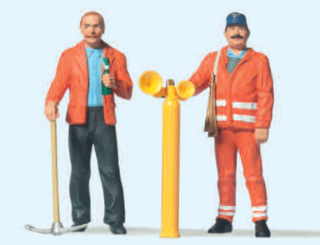 Gleisbauarbeiter, Sicherungsposten
