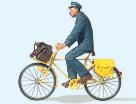 Postbote (Frankreich) auf Fahrrad