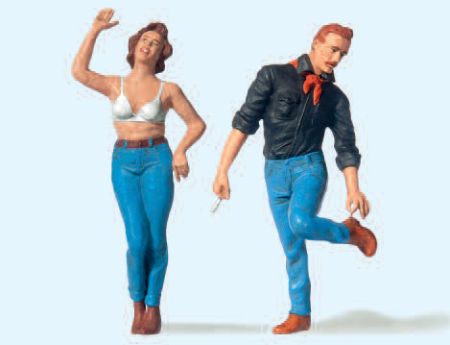 Paar in Jeans