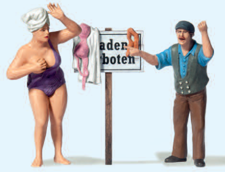 Baden verboten
