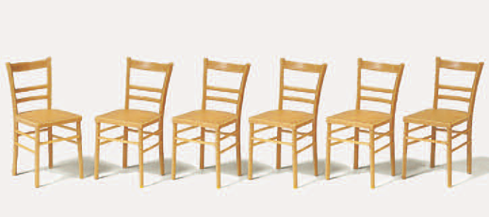 Stühle. 6 Stück. Bausatz