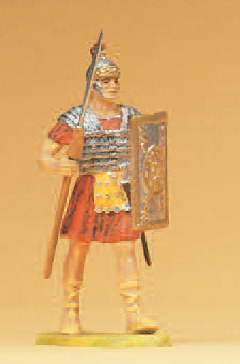 Römer im Marsch, mit Speer