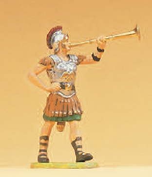 Römer im Marsch, mit Fanfare
