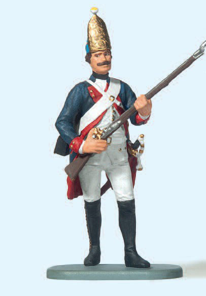 Grenadier stehend, mit Gewehr