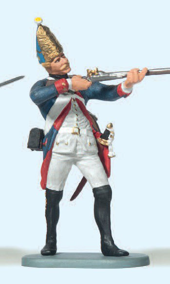 Grenadier stehend, schießend