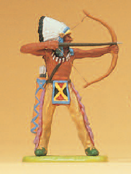 Indianer mit Bogen