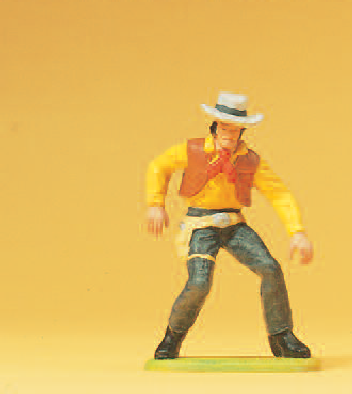Cowboy, Revolver ziehend