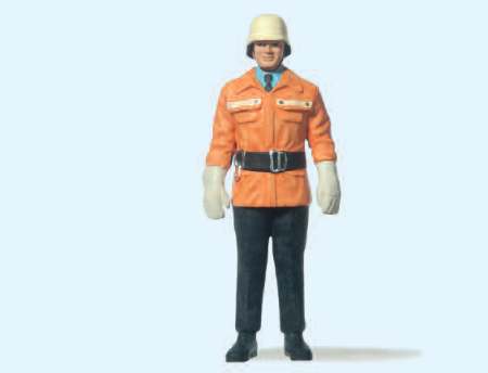 Feuerwehrmann. Bundesrepublik Deutschland. Um 1985