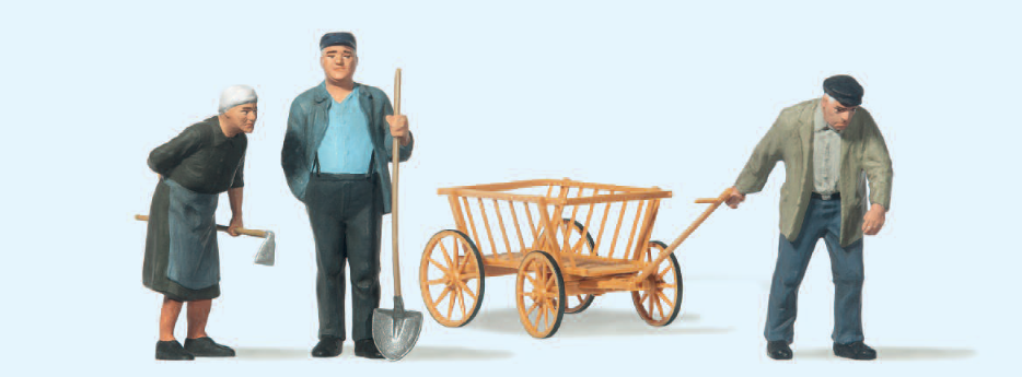 Landbevölkerung, Handwagen