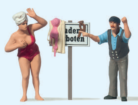 "Baden verboten"