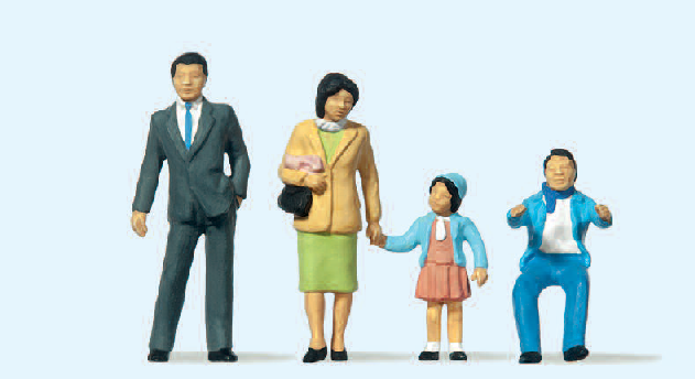 Japanische Familie
