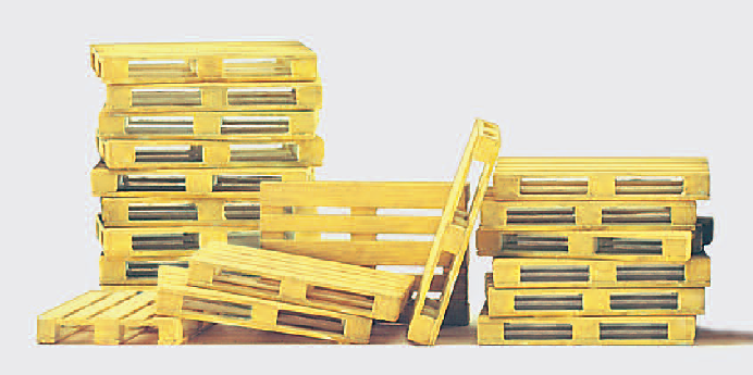 Paletten. 20 Stück. Bausatz