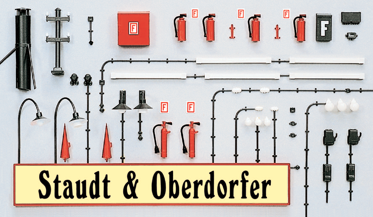 Gebäudezubehör. Bausatz