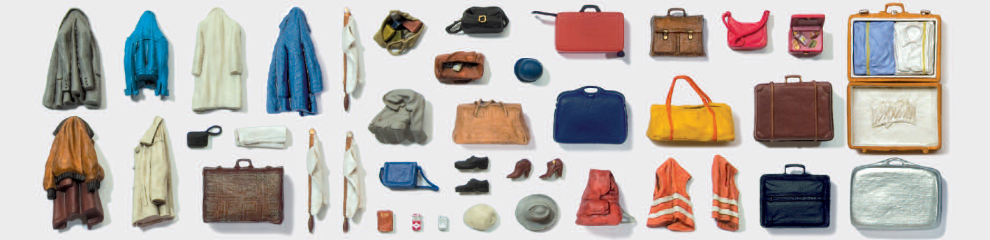 Koffer und Taschen. Bausatz