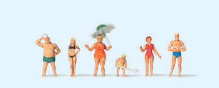 Familie Krause am Strand