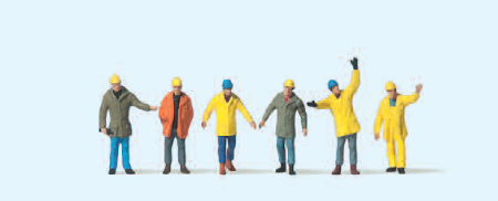 Arbeiter in Schutzkleidung