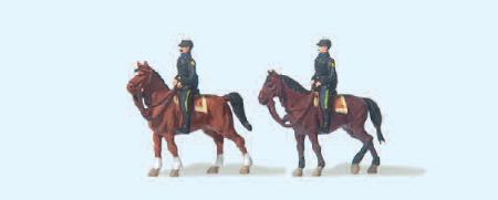 Berittene Polizei. USA