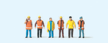 Arbeiter in Sicherheitskleidung