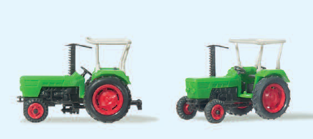 Ackerschlepper Deutz D 6206. 2 Stück. Fertigmodell